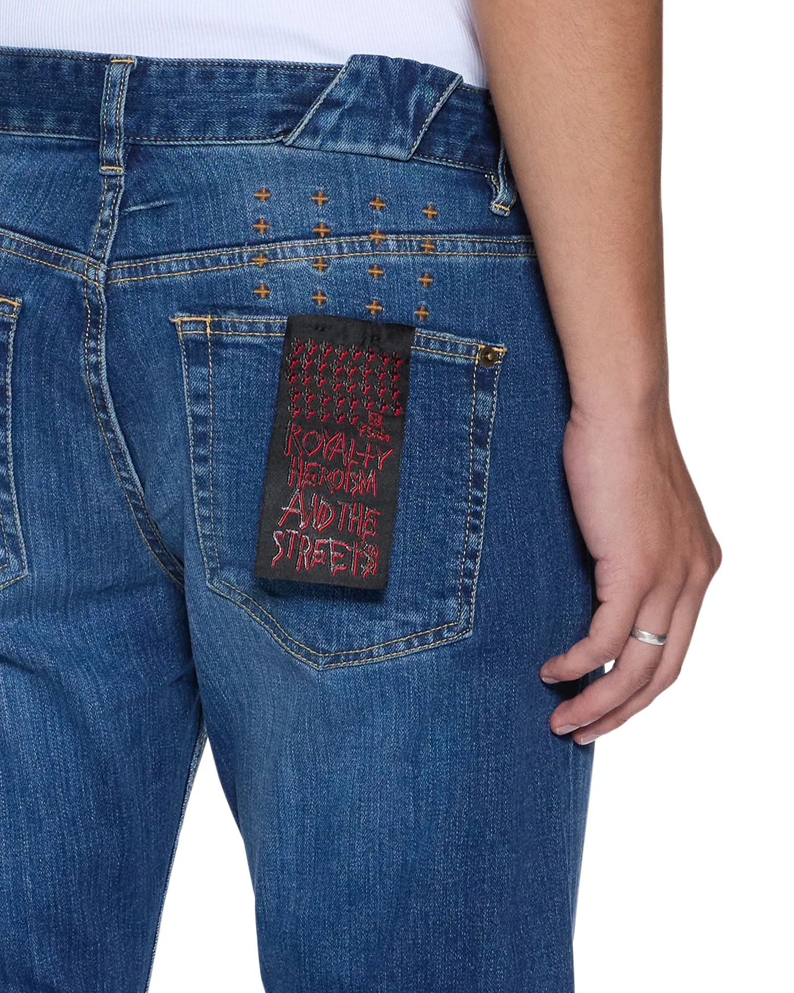 CHITCH SELVEDGE LA BLUE Artist Vibe Work Meeting Casual Relax Mode