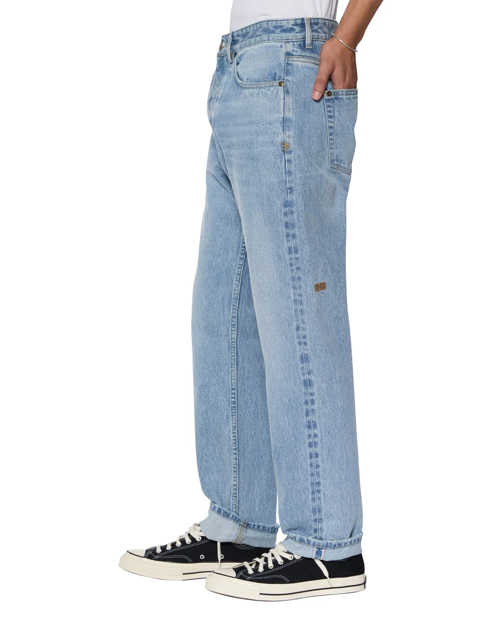 Outfit Vibe Classic Wear Slim HAZLOW SELVEDGE SYDNEY BLUE