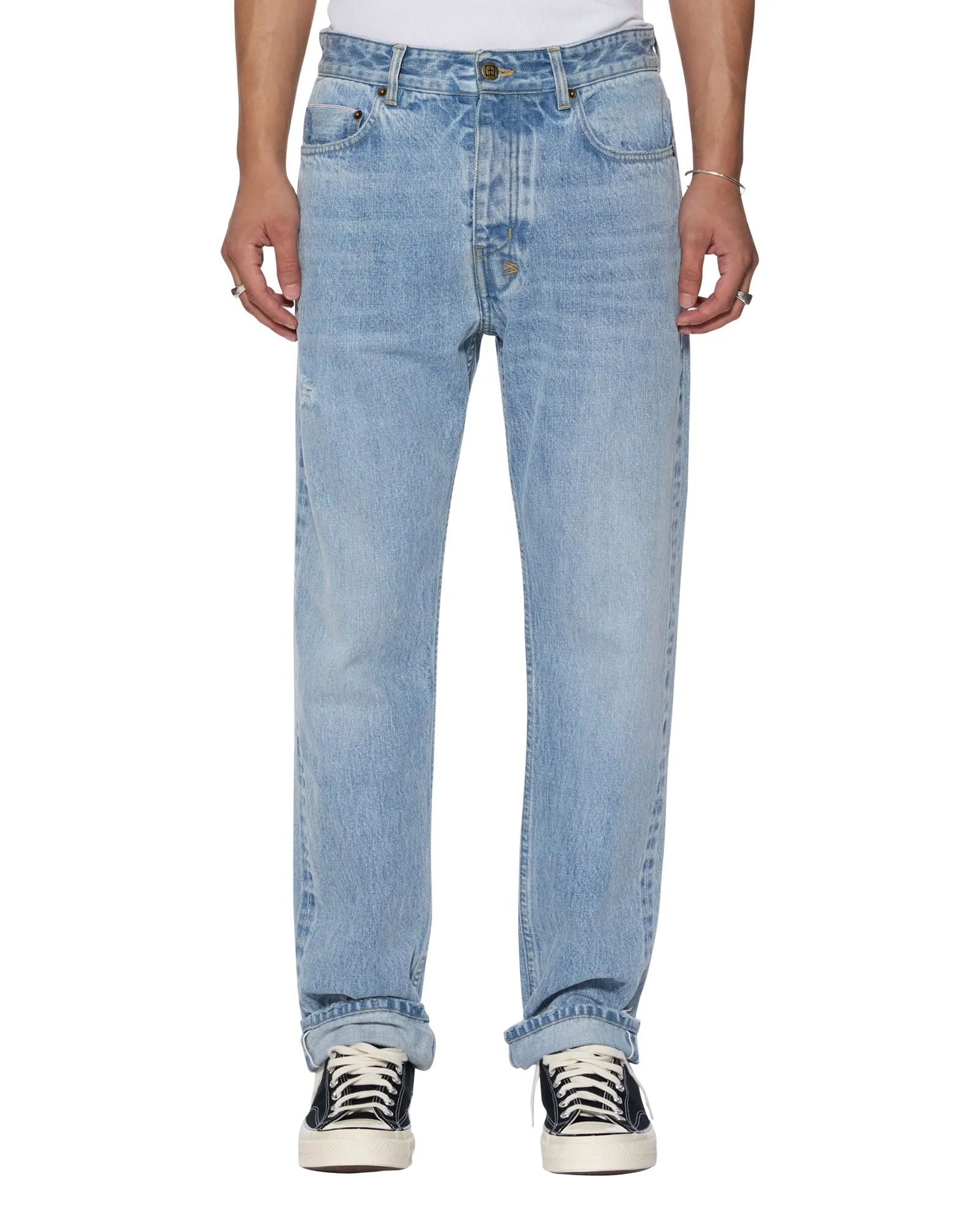 Laser Cut Edges Essential Basics HAZLOW SELVEDGE SYDNEY BLUE