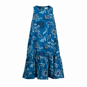 French Blue Jessie Dress Romantic Bloom