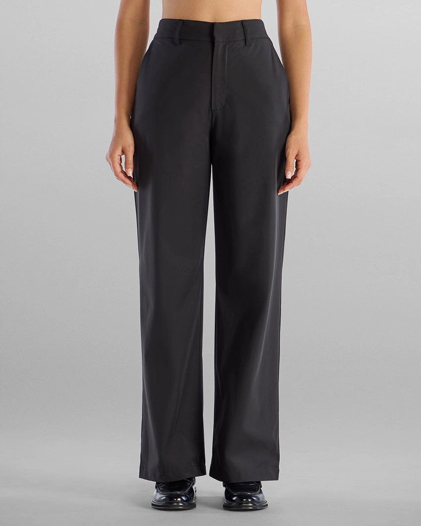 Breathable Material ModFlex Wide Leg Trouser