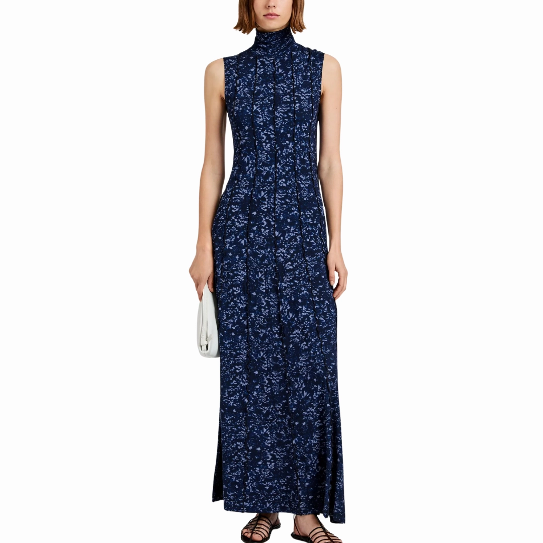 Grace Color Feminine Look Valentina Dress in Printed Jersey