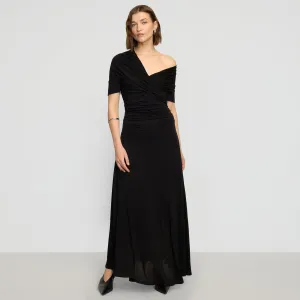 Thilda Ruched Off-Shoulder Dress Light Silhouette