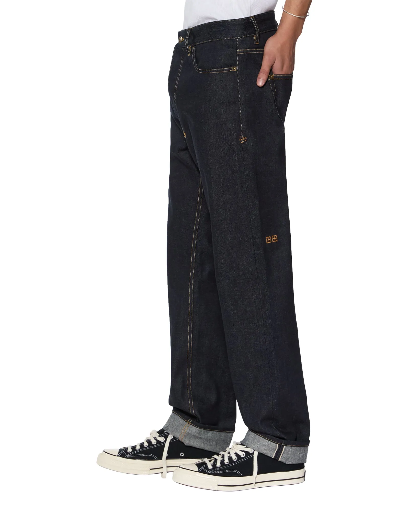HAZLOW SELVEDGE RAW Contemporary Waistband