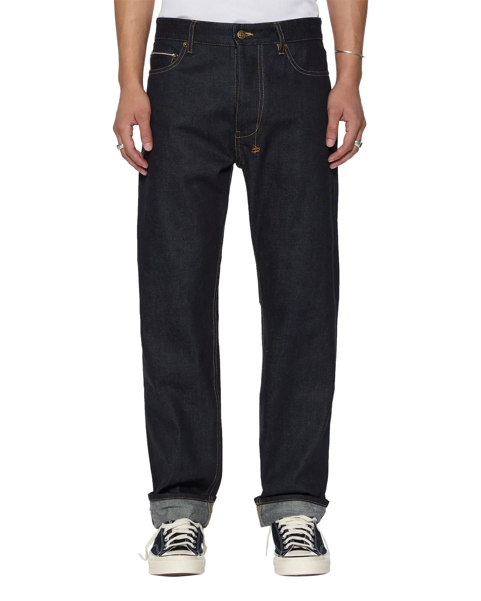 HAZLOW SELVEDGE RAW Earthy Modern Minimalist Office Wear