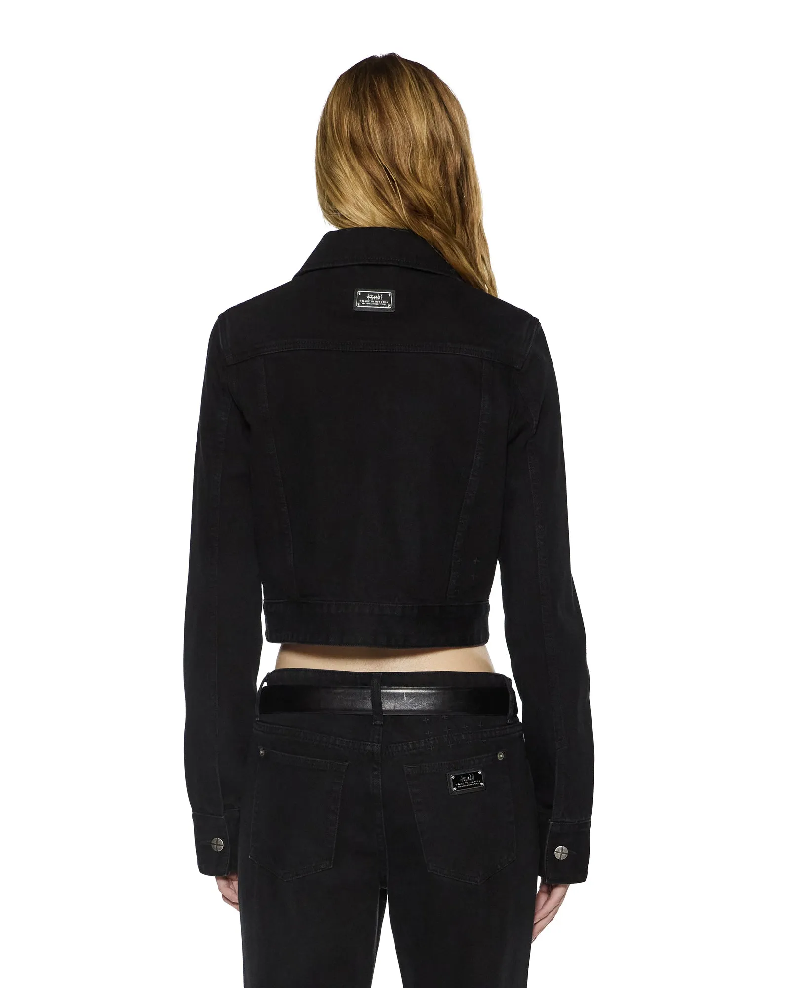 Organic Cotton Lifestyle Ready SLIM TRUCKER JET BLACK