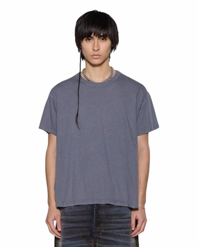 cycling outfit Anti Perspiration Lining SLUB SID SS TEE CHARCOAL