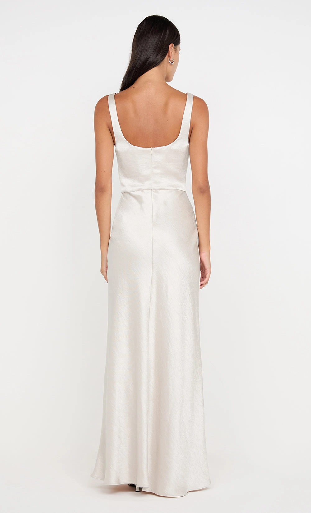 Smart Look Fashion-Forward AUSTEN COWL NECK MAXI DRESS - SAND