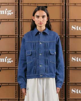Tuesday Jacket - Handloom Selvedge Denim Festival Outfit Minimalist Style Resilient material