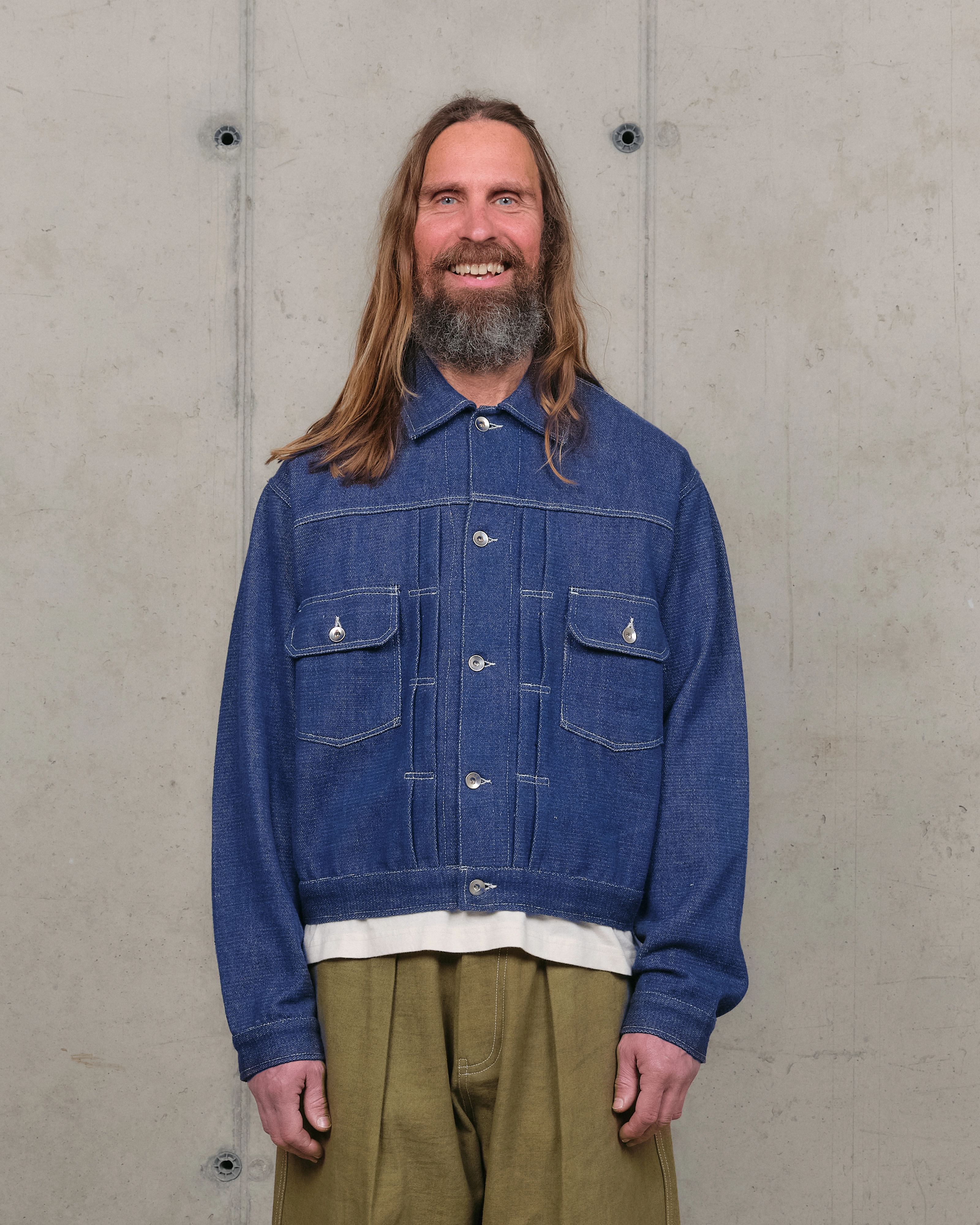 Tuesday Jacket - Handloom Selvedge Denim Leisure Ready