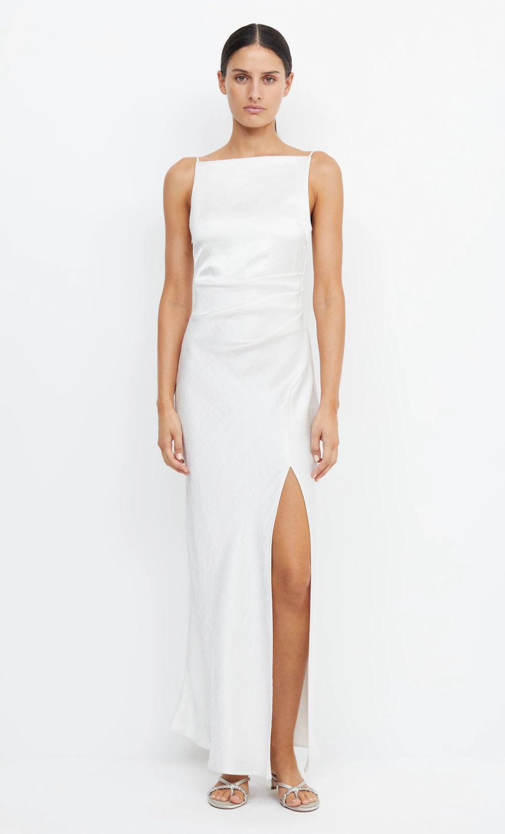Cozy Drape THE DREAMER MAXI DRESS - IVORY