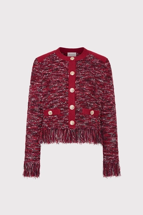 Fresh Outfit Kaia Textured Knit Cardigan Jacket