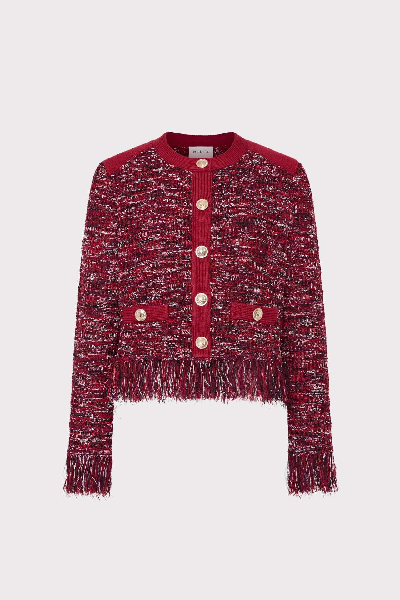 Chill Weather Ribbed Hem Detail Kaia Textured Knit Cardigan Jacket