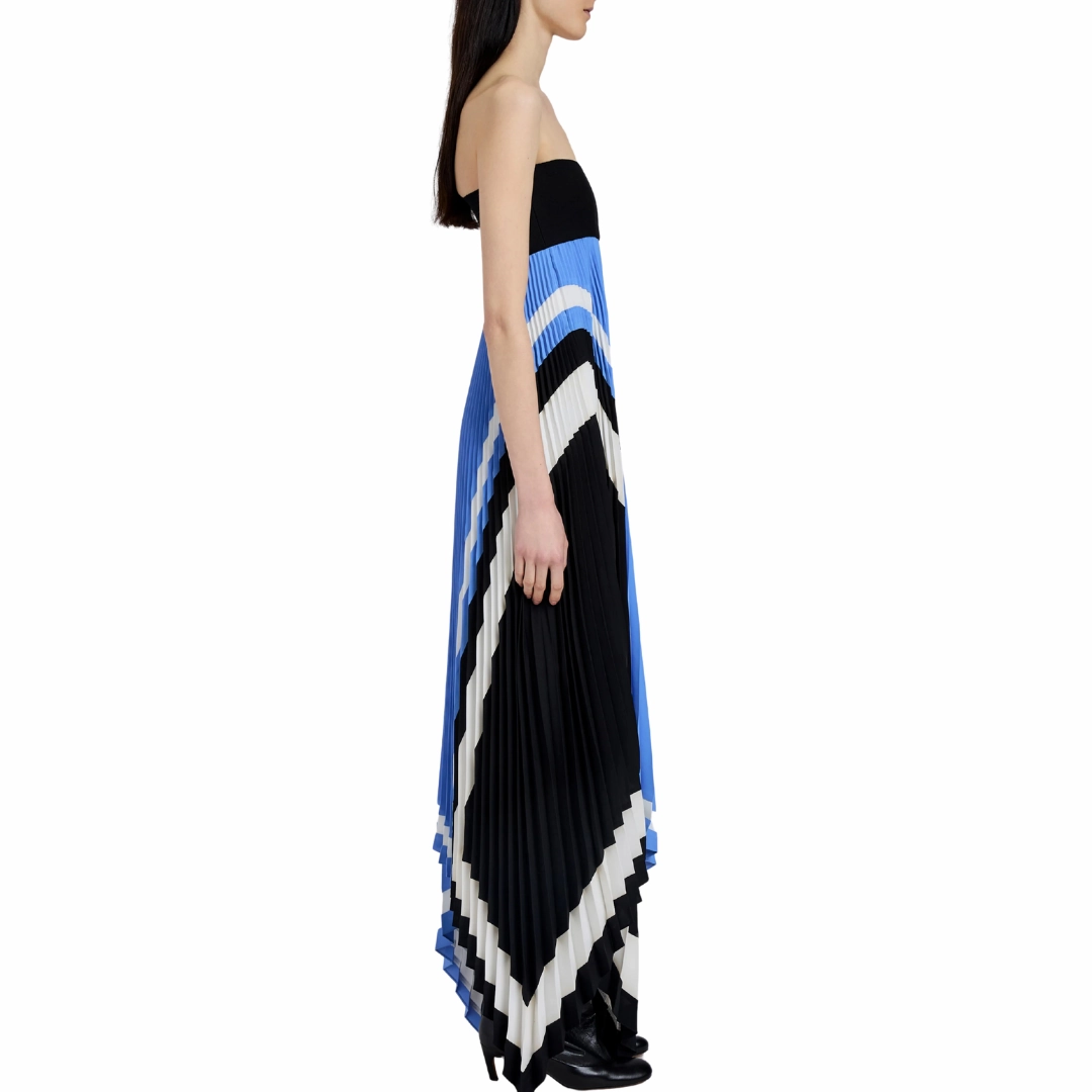 Vibrant Movement Strapless Fia Dress