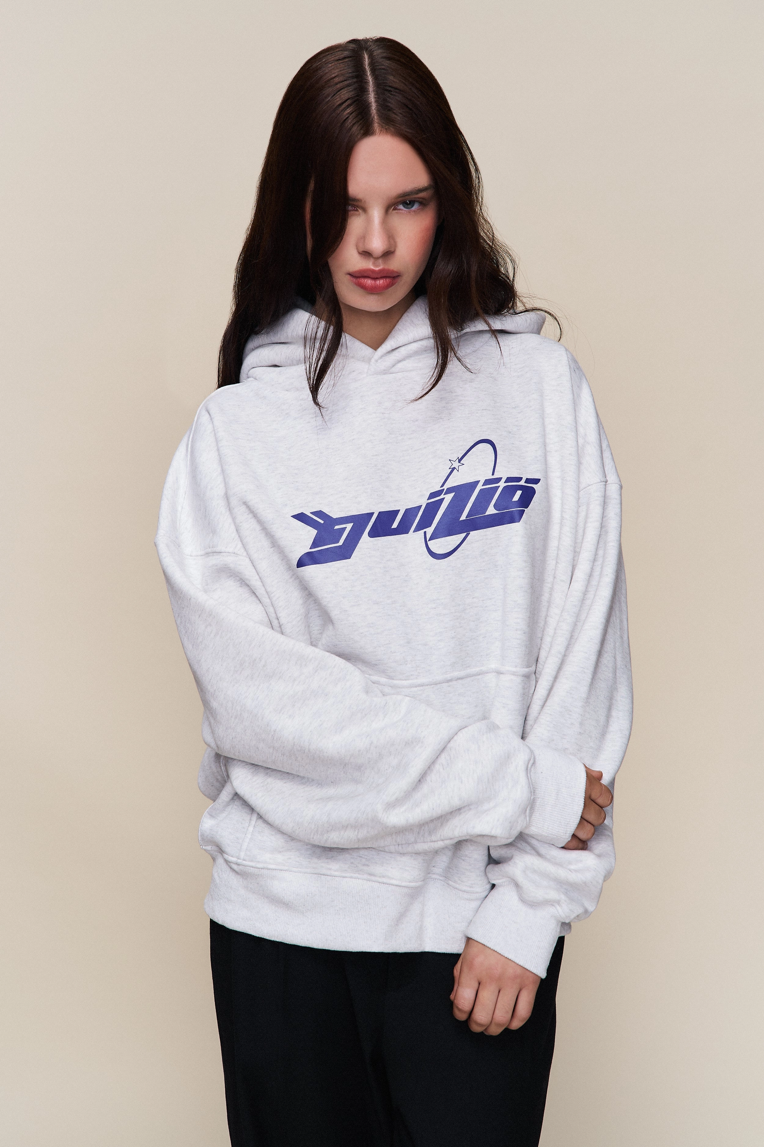 Snug feel Reinforced Hems Guizio Pullover Hoodie