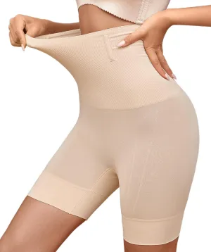 SOFIA'S CHOICE Tummy Control Shapewear Shorts for Women High Waisted Body Shaper Shorts Thigh Slimmer Butt Lifting Panties