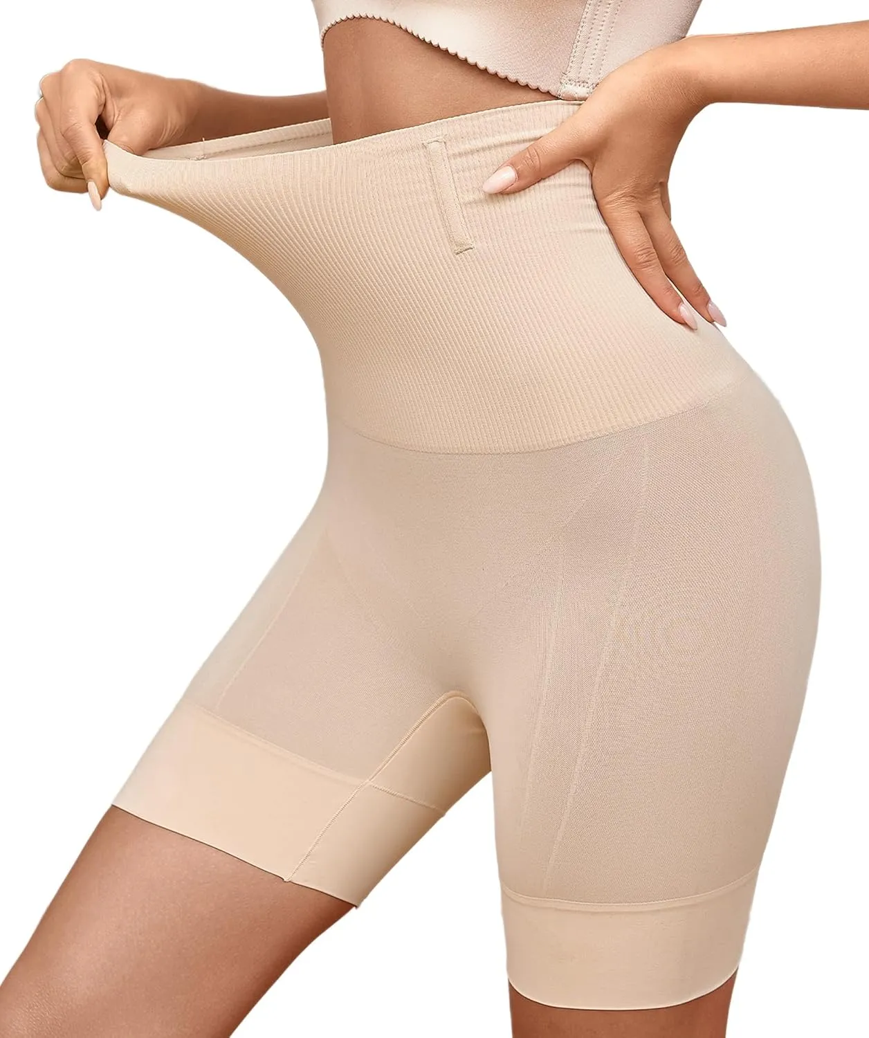 SOFIA'S CHOICE Tummy Control Shapewear Shorts for Women High Waisted Body Shaper Shorts Thigh Slimmer Butt Lifting Panties