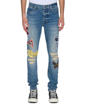 Neutral Loose Comfortable Appearance VAN WINKLE RODEO PATCHED