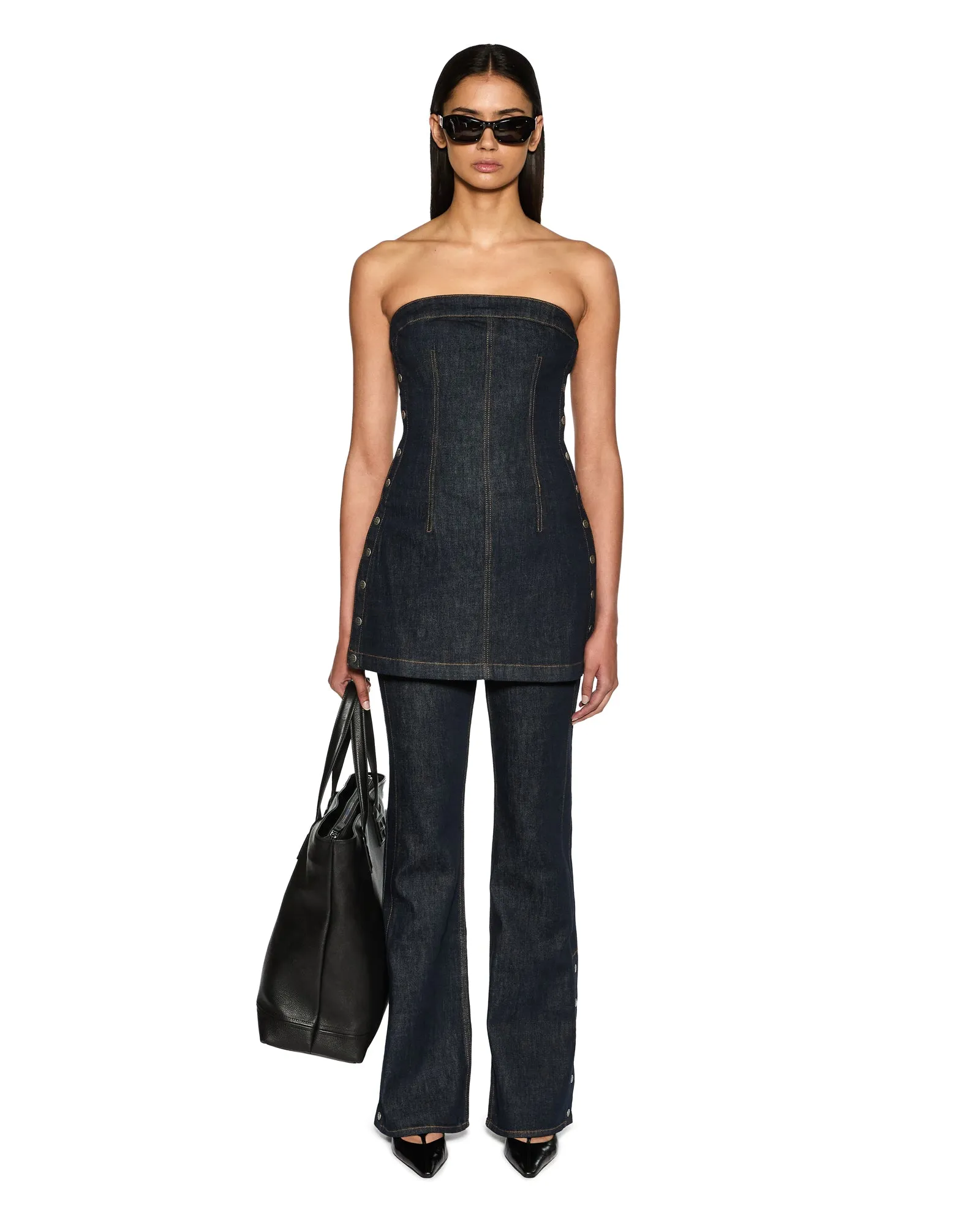 HOTLINE DRESS ORIGINAL SNAPS Oversized-Fit