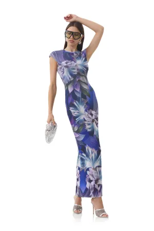 Cody Dress - Abstract Orchid Relaxed Waist Light Motion