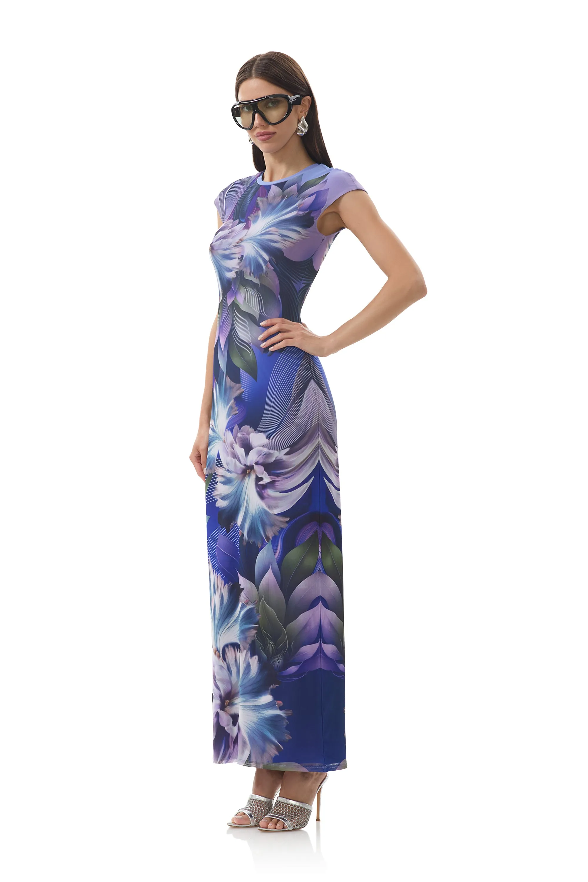 Travel Fit Cody Dress - Abstract Orchid