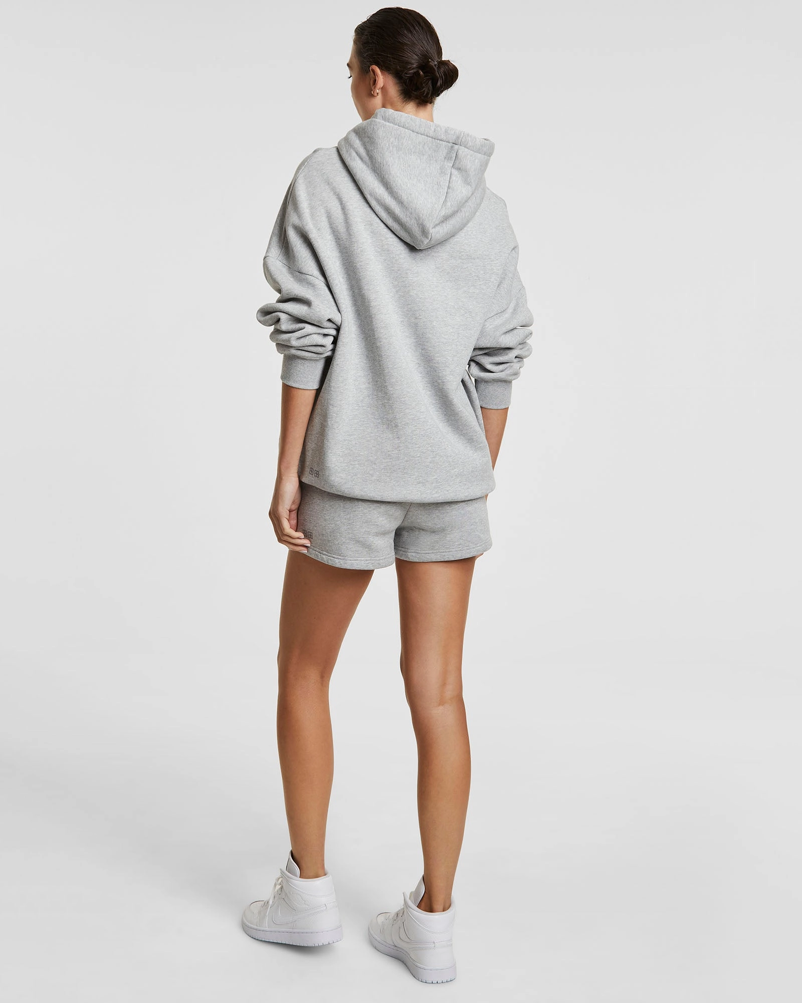 Day Layer Breathable Texture 3 X 4 OH G HOODIE GREY MARL