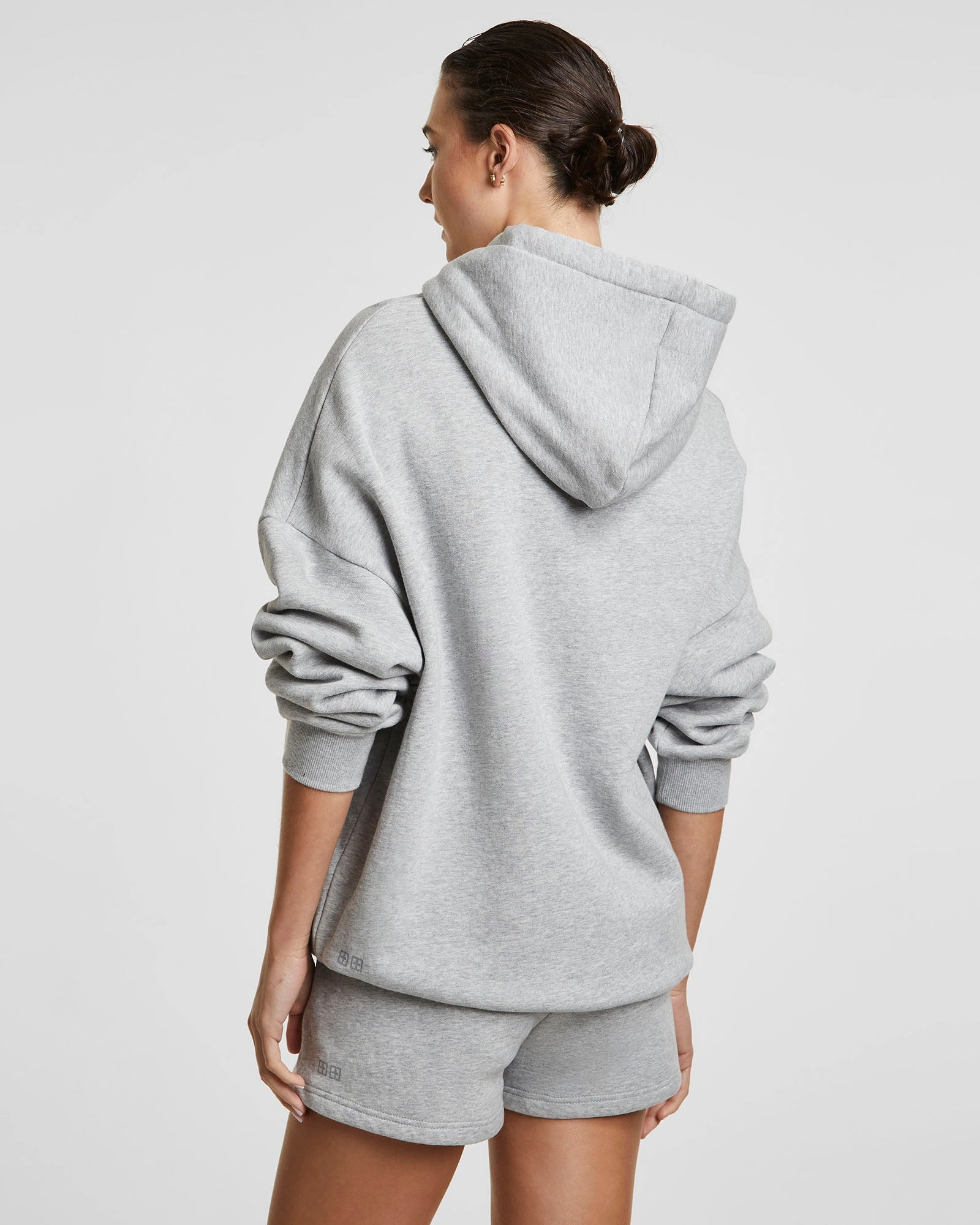 Casual Draping 3 X 4 OH G HOODIE GREY MARL