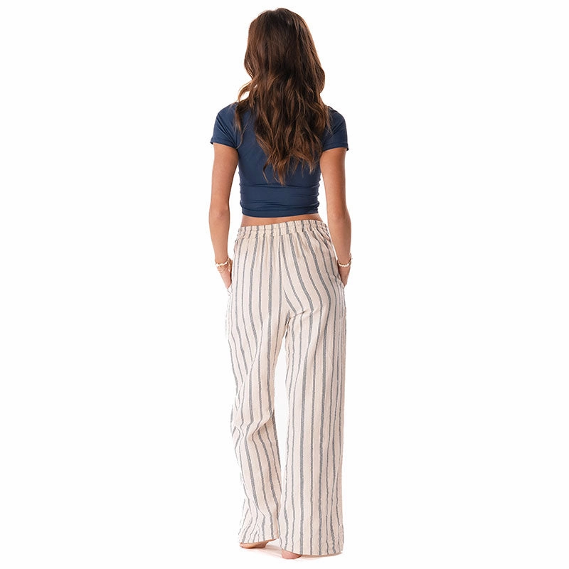 Sailor Stripe Cotton Cabana Pants Essential Comfort