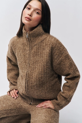 Mila Zip Up LowCarbon Footprint Textile Anytime Fit