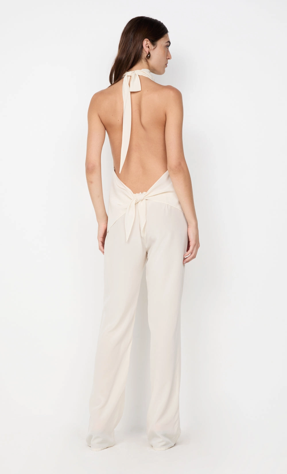Romantic Vibes LUCIE HALTER TOP - IVORY