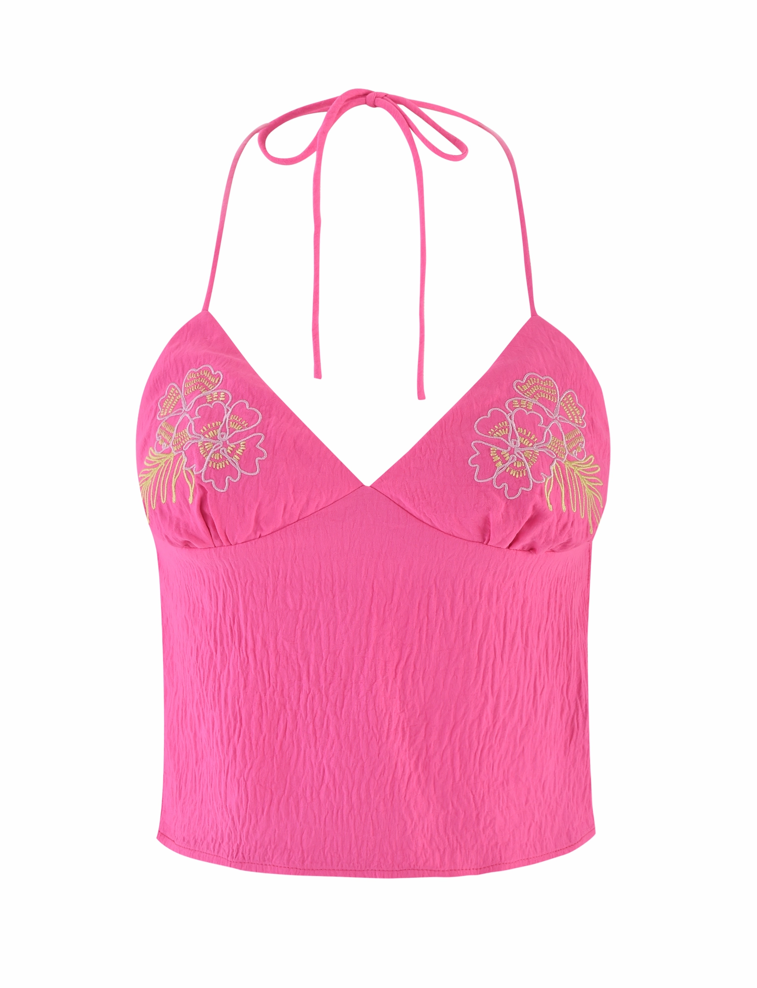 KAELAH TOP - HOT PINK High Visibility Trim
