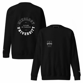 Mix U Unisex Sweatshirt Cable Stitch
