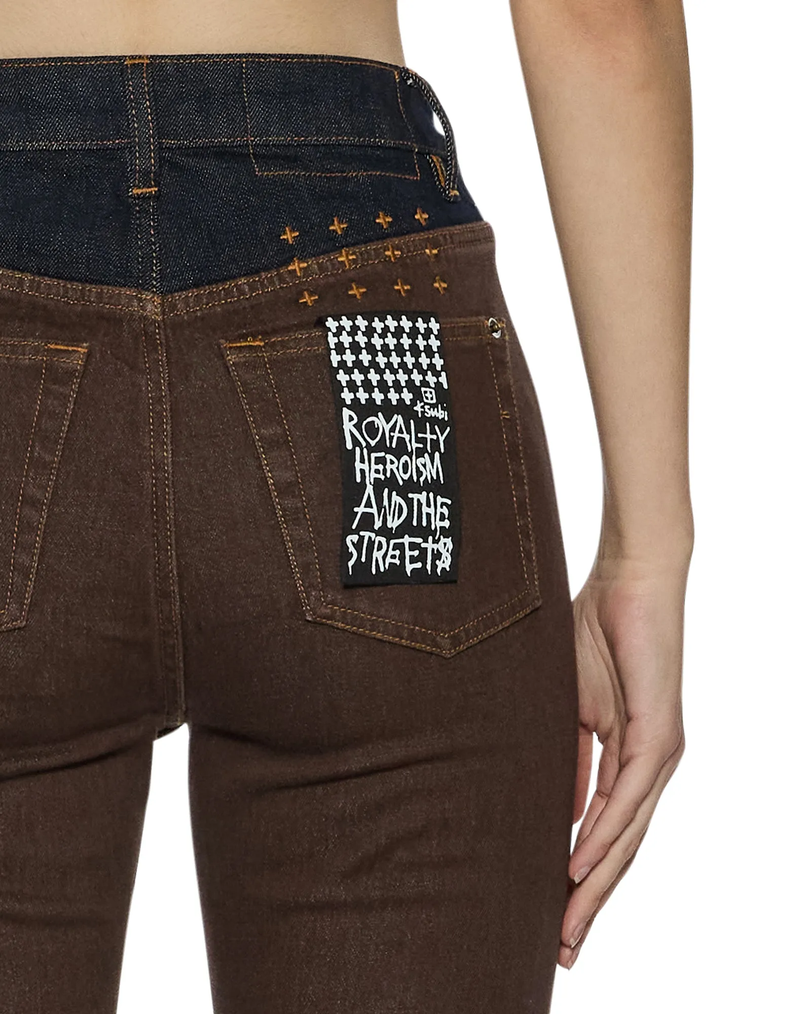 Elegant Urban Explorer Athlete Fit Recycled Cotton Blend SOHO JEAN ORIGINAL SPLICED