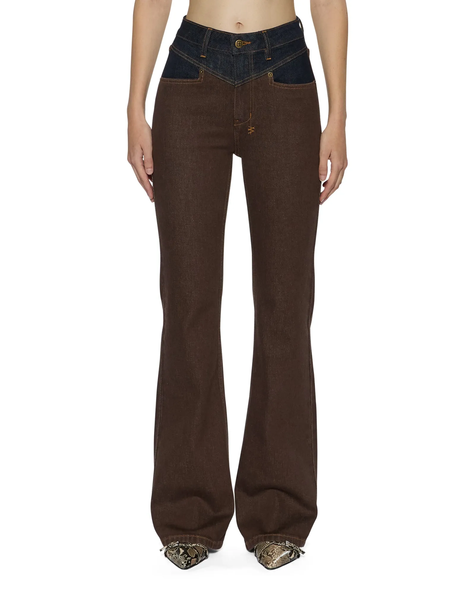 Travel Outfit Street Fashion Creative Look Light Touch SOHO JEAN ORIGINAL SPLICED