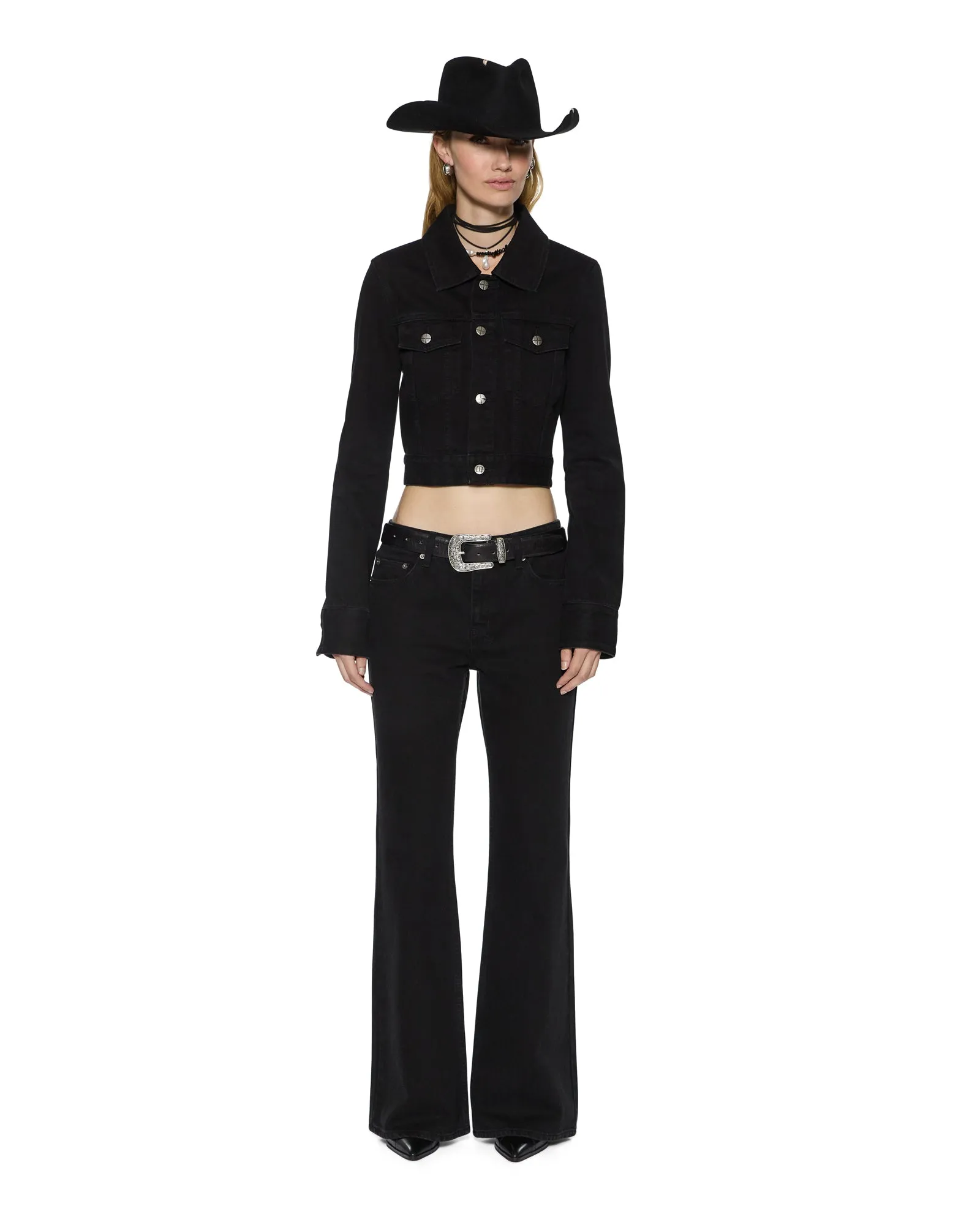 SOHO LO JET BLACK Quick Wash Workday Outfit