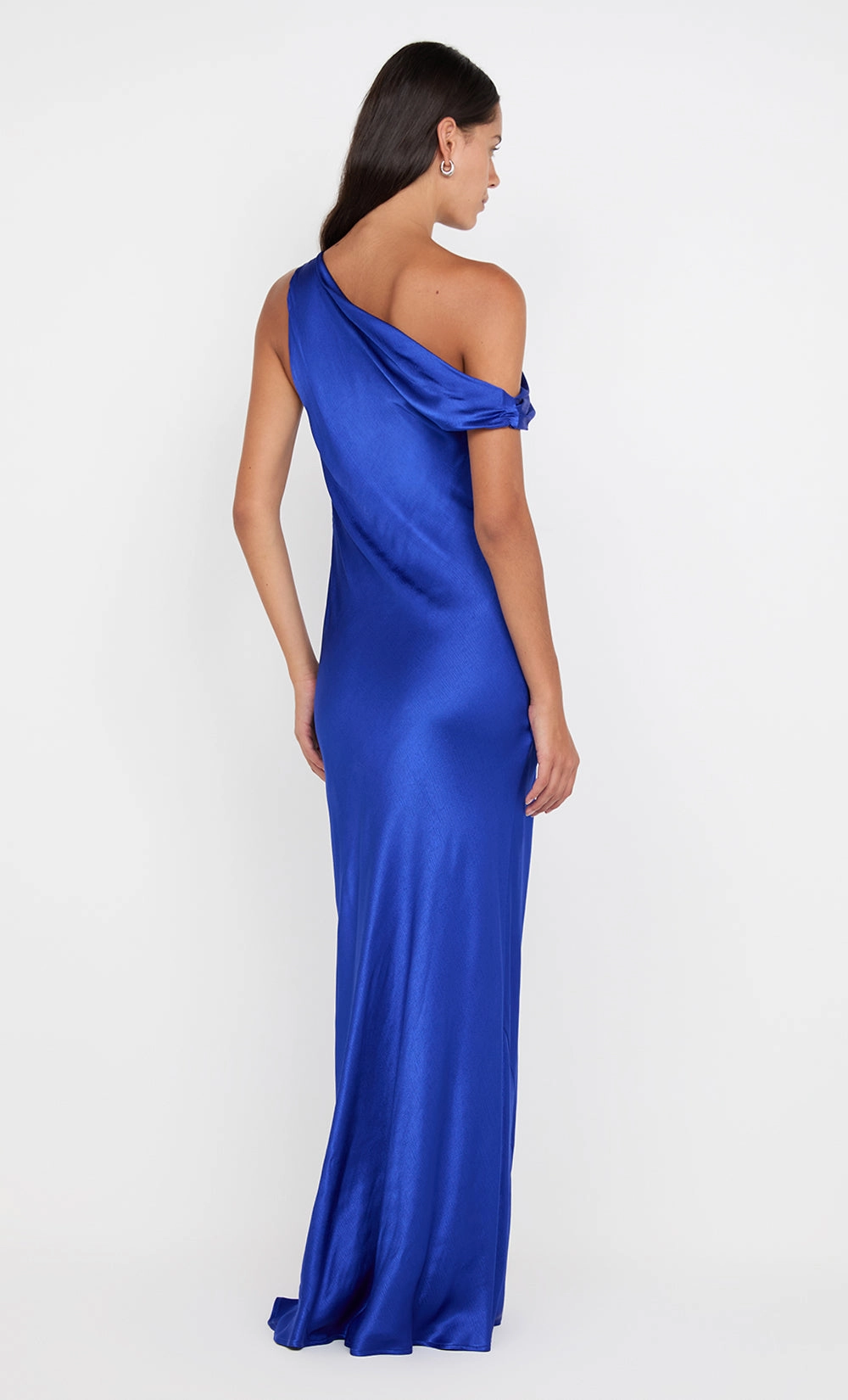 Sunset Hour SOL ASYM DRESS - MEDITERRANEAN BLUE