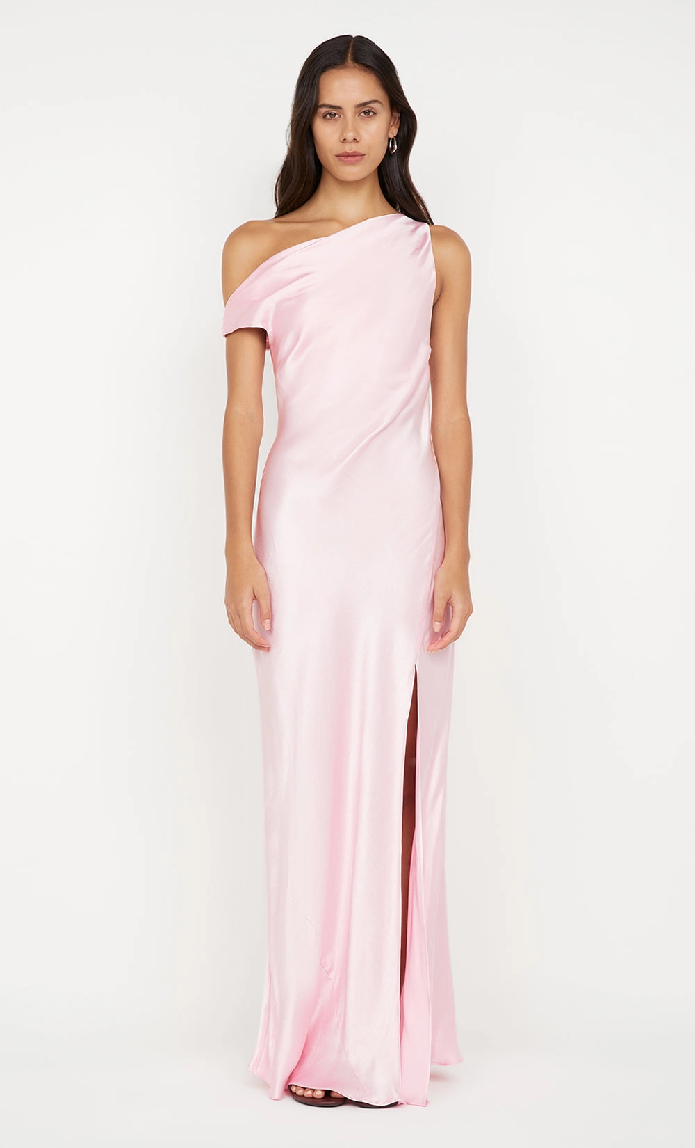 Perfect Fit Wear Light And Airy SOL ASYM DRESS - POWDER PINK