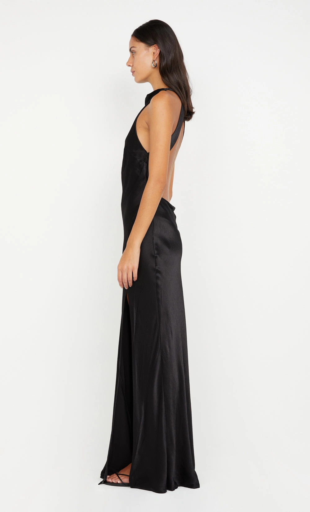 Flexible Waist SOL MAXI DRESS - BLACK
