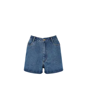 SOLAR DENIM SHORT INDIGO