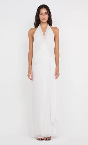 SONEVA WRAP DRESS - IVORY All Day Ready