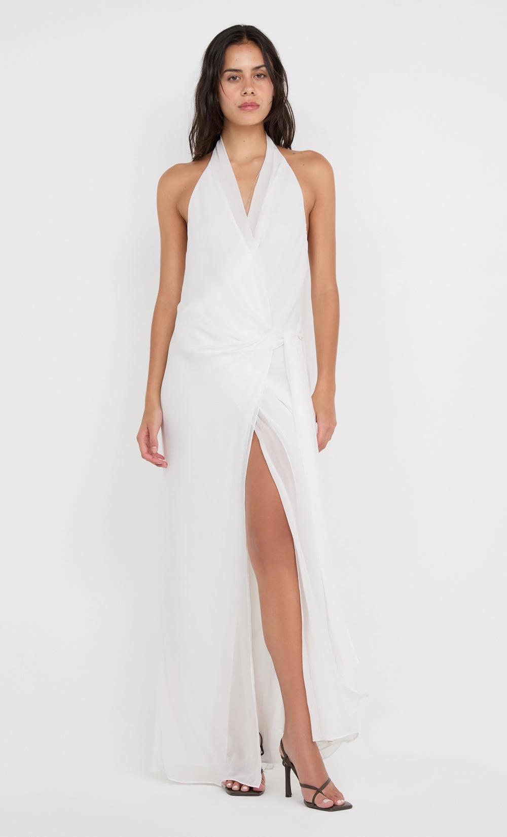 SONEVA WRAP DRESS - IVORY Beach Walk Versatile Wearable