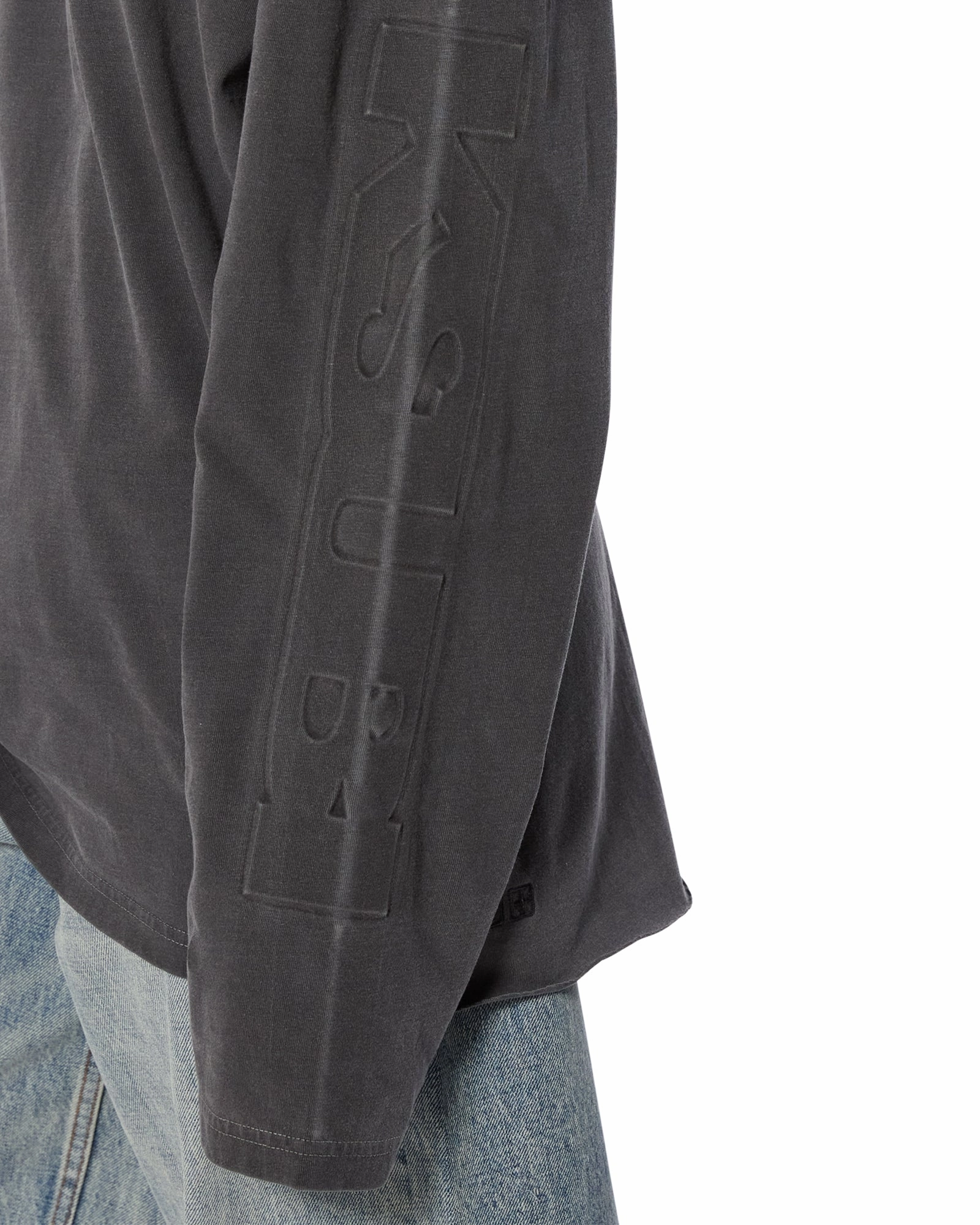 SOTT BOYFRIEND LS TEE CHARCOAL SeamlessSidePanels