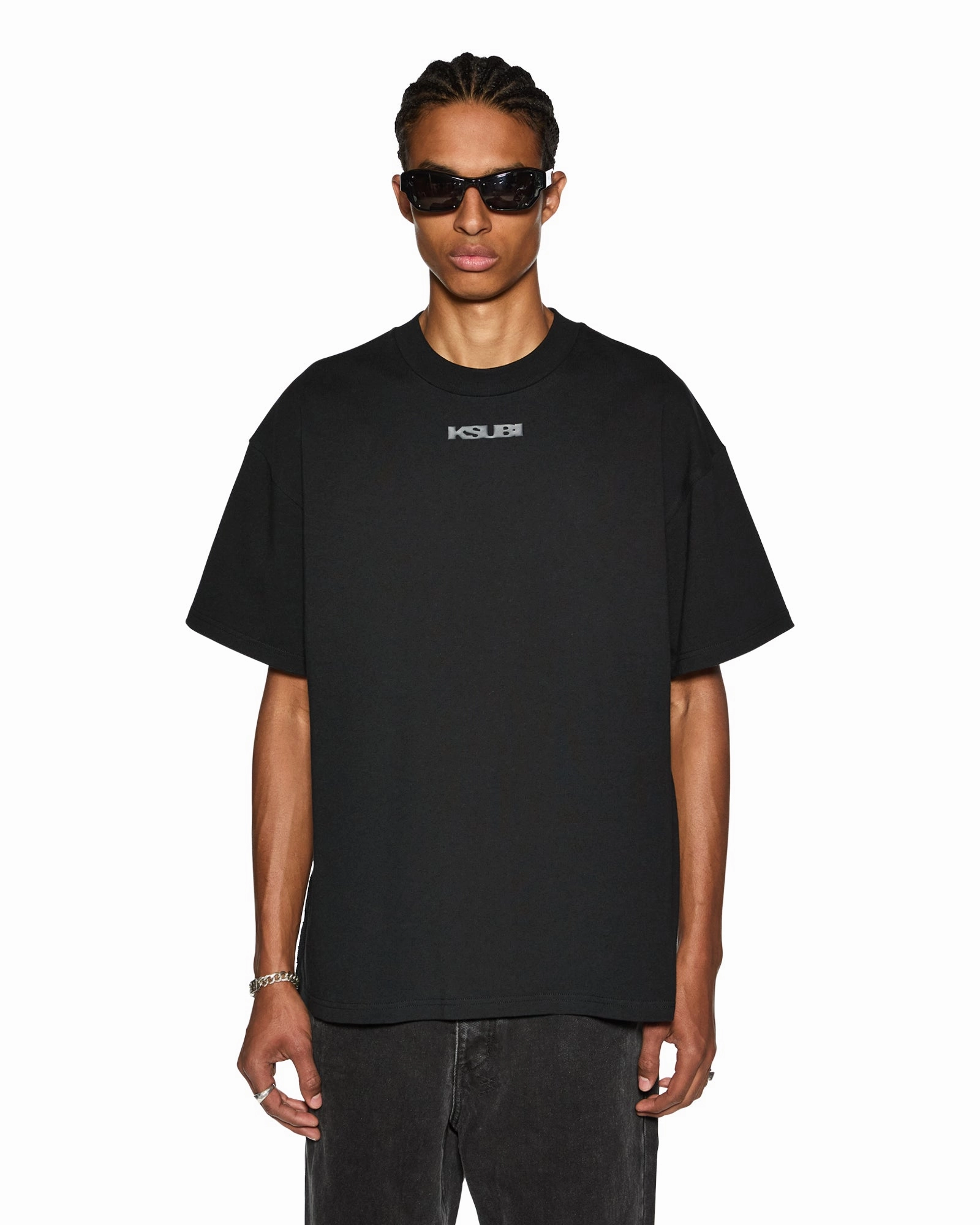 NonRestrictiveCut SOTT EKCESS SS TEE JET BLACK