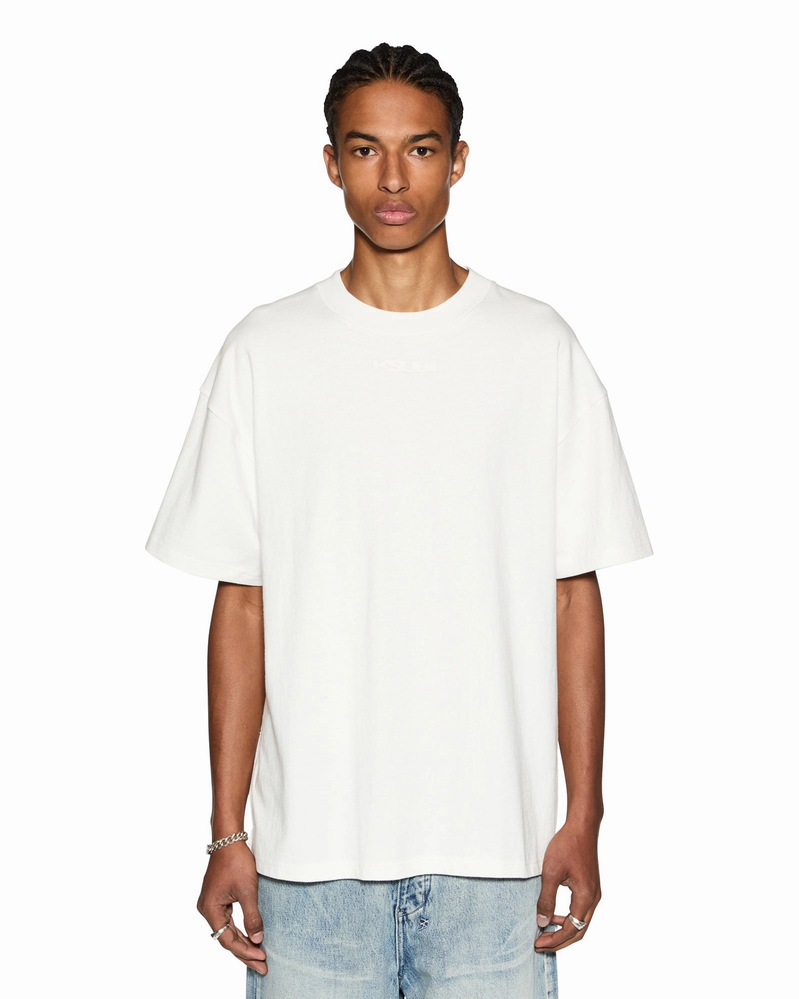 Cozy Wardrobe quick-drying SOTT EKCESS SS TEE VINTAGE WHITE