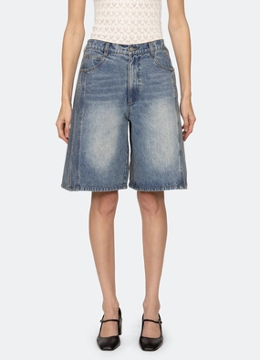 Slim Fit Design Lightweight Feel Spencer Bermuda Shorts