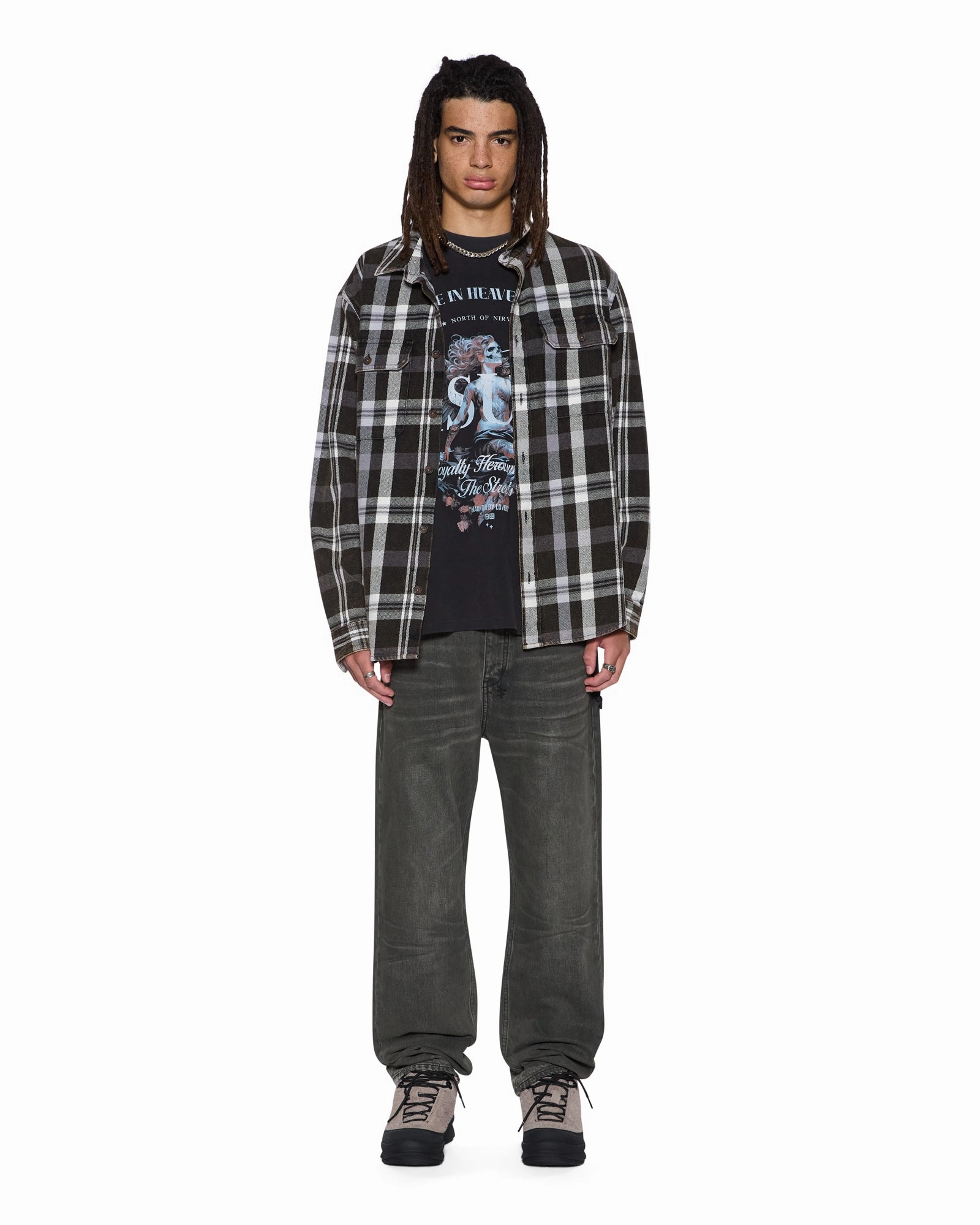 SPIRIT EKCESS SS TEE ACID BLACK Light Wear