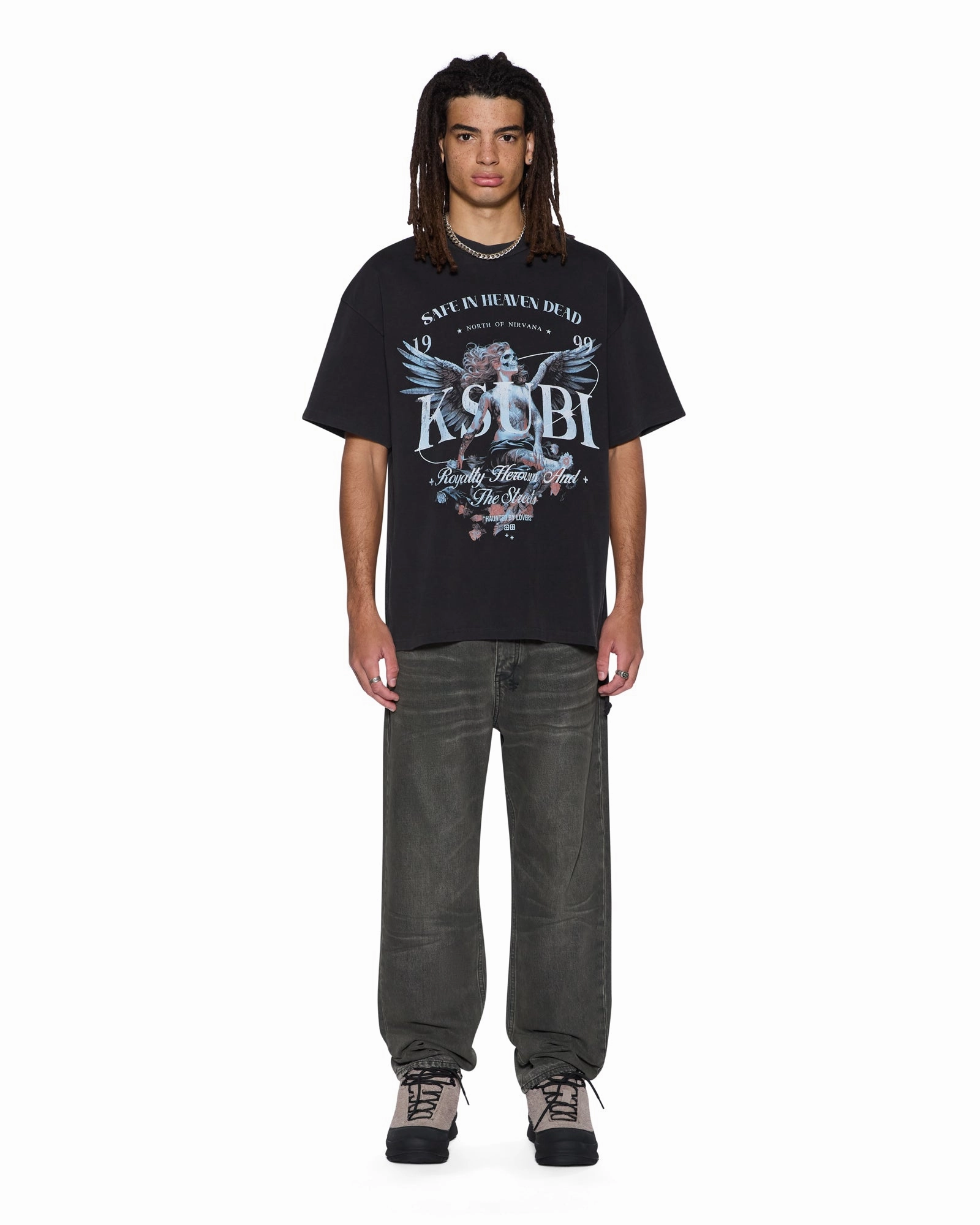 SPIRIT EKCESS SS TEE ACID BLACK Odor Control Finish SkinFriendlyFibers