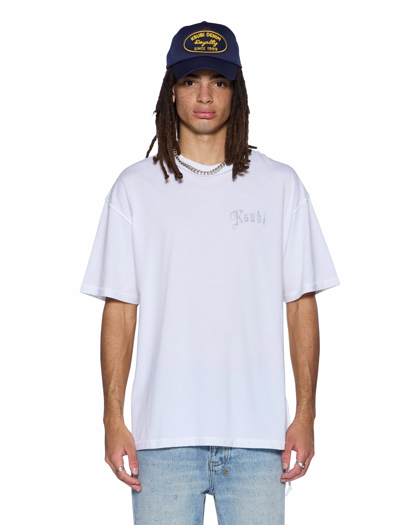 Soft Base TRUCKSTOP ECKESS SS TEE SLUB WHITE