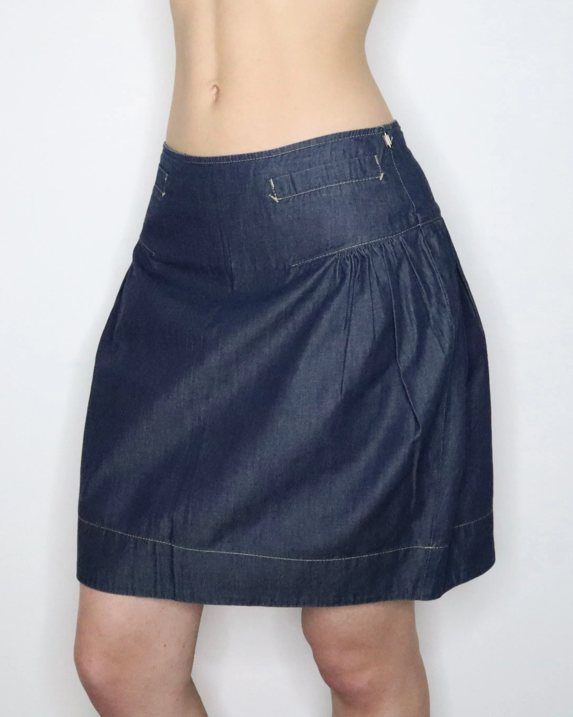 SPORTMAX Denim Skirt (S/M) 