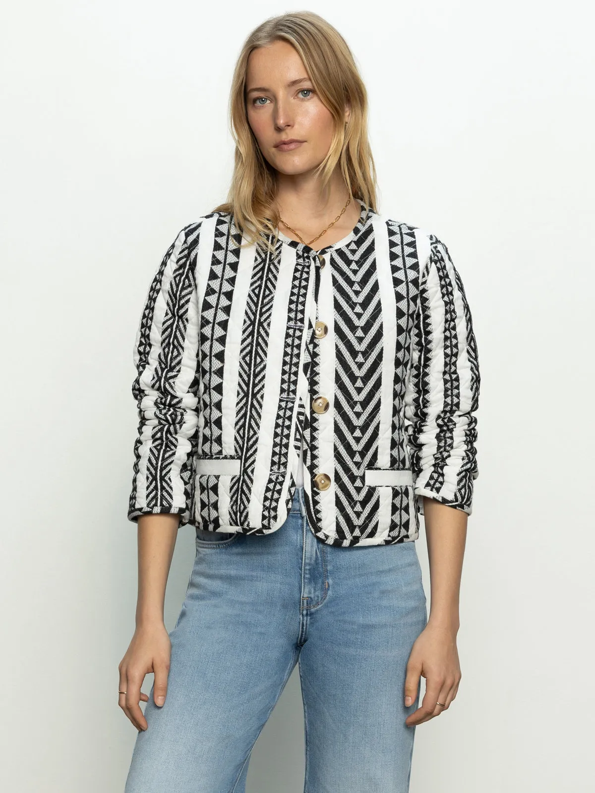 Practical Wear Crafted Coco Jacket Crafted Stripe